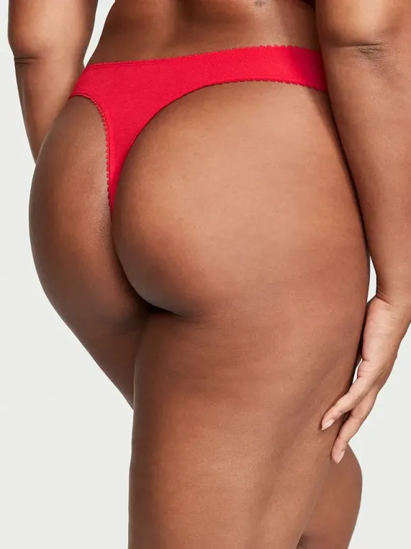 Трусики тонг Stretch Cotton Victoria's Secret
