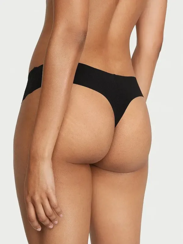 Безшовні трусики тонг з мереживом No-Show Victoria's Secret