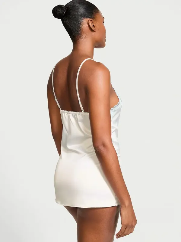 Атласний пеньюар Fun & Flirty Mini Slip Victoria's Secret