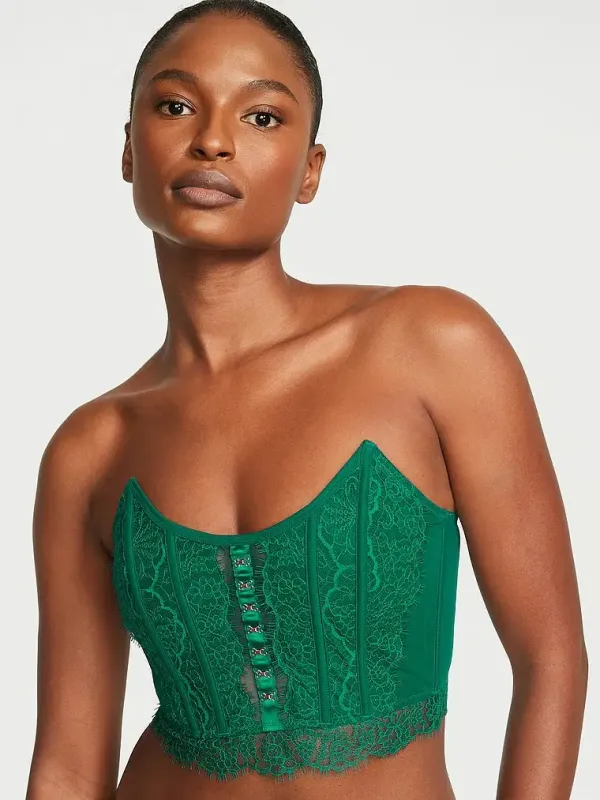 Мереживне бюстьє Lace Strapless Corset Dream Angels Victoria's Secret