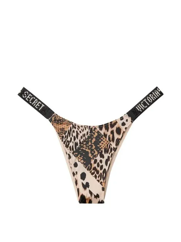 Трусики Logo Shine Strap Brazilian Victoria's Secret