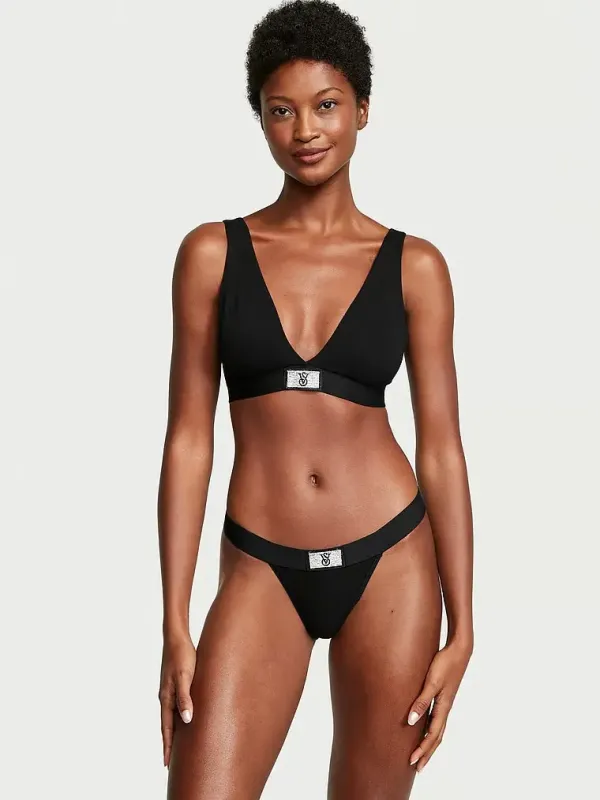 Бавовняний бюстгальтер без кісточок Shine Lounge Bra Victoria's Secret