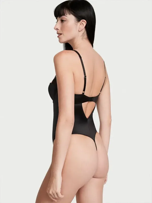 Боді з чашечками Logo Embroidery Teddy Very Sexy Victoria's Secret