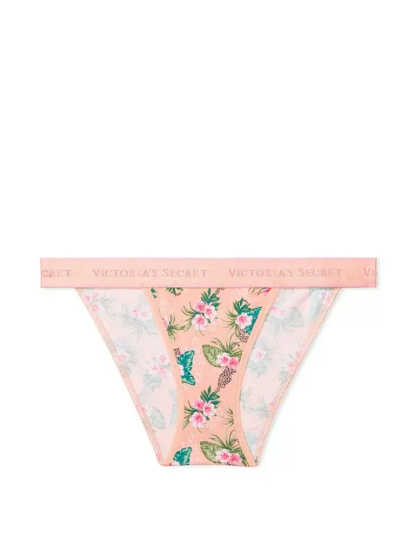 Трусики танга Logo Cotton Victoria's Secret
