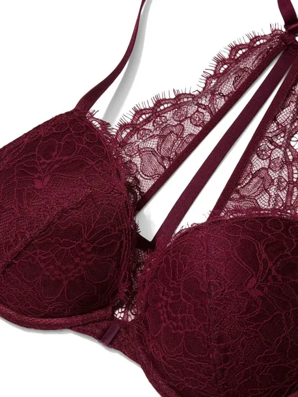 Бюстгальтер пуш-ап Front Close Shine Strap Victoria's Secret