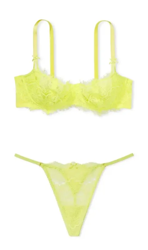 Комплект Бюстгальтер балконет & Трусики стрінги Dream Angels Victoria's Secret