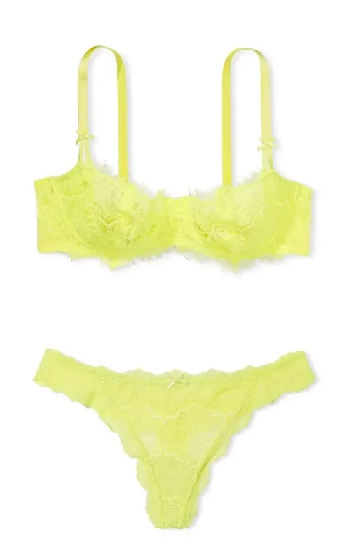 Комплект Бюстгальтер балконет & Трусики стрінги Dream Angels Victoria's Secret