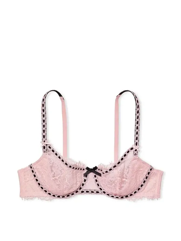 Комплект Бюстгальтер балконет Wicked & Трусики тонг Ribbon Slot DREAM ANGELS Victoria's Secret