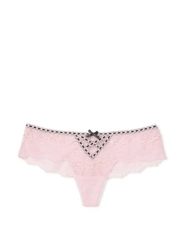 Комплект Бюстгальтер балконет Wicked & Трусики тонг Ribbon Slot DREAM ANGELS Victoria's Secret