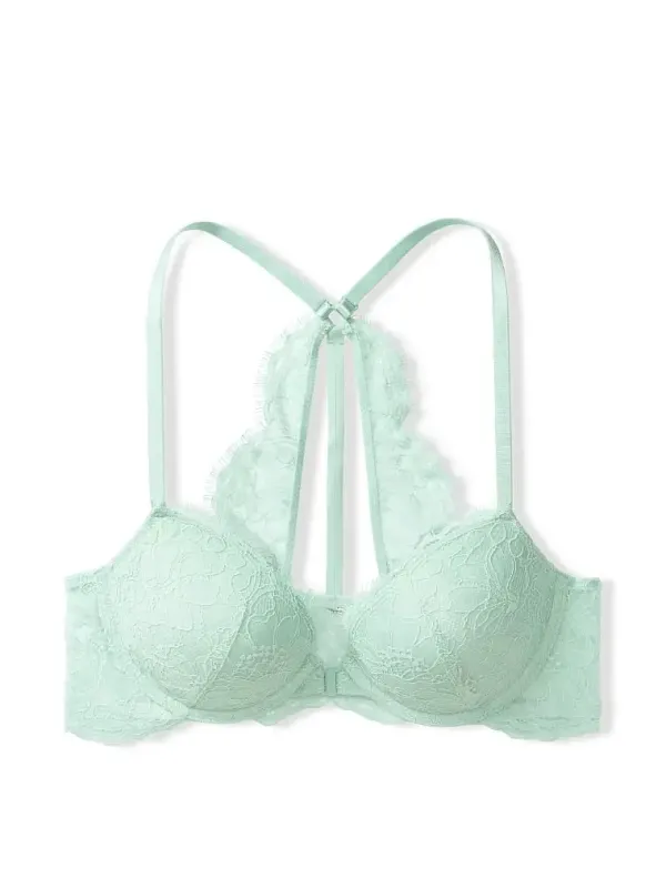 Комплект Бюстгальтер пуш-ап Front Close & Трусики бразиліани Shine Strap Very Sexy Victoria's Secret