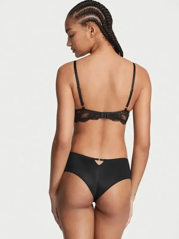 Комплект Бюстгальтер пуш-ап & Трусики тонг Lace-trim Very Sexy Victoria's Secret
